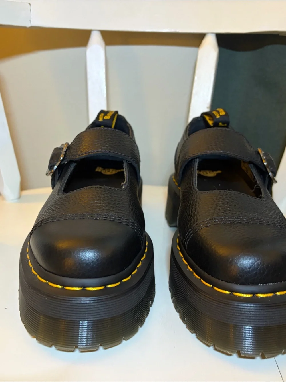 Dr. Martens Addina Flower Platform Mary Janes